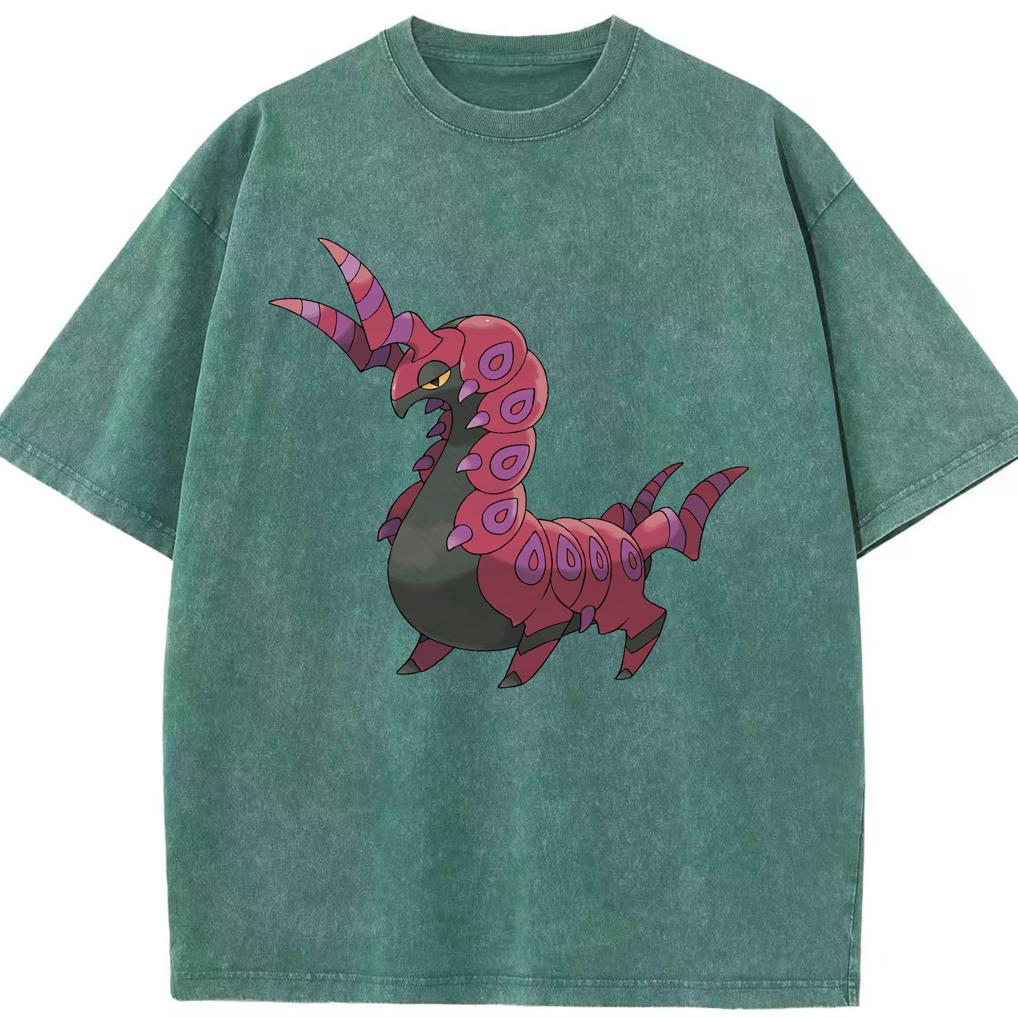 （画像用） ポケットモンスター Pokémon 綿100% ヴィンテージ風 半袖Tシャツ（フロントプリント）